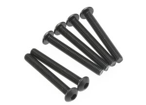 2591 Screws, 3x23mm button-head machine (hex drive) (6)