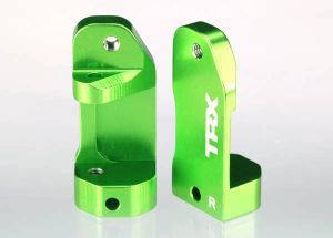 3632G Caster blocks, 30-degree, green