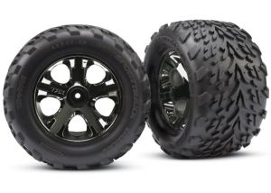 3669A Tires &amp; wheels, assembled, glued (2.8')