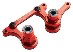 3743X Steering bellcranks, drag link (red-