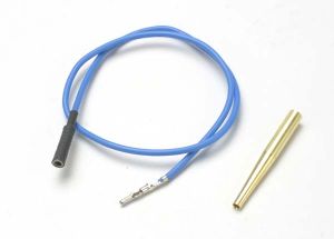 4581X Lead wire, glow plug (blue) (EZ-Start® and EZ-Start® 2)/ molex pin extractor (use where glow plug wire does not have bullet connector)