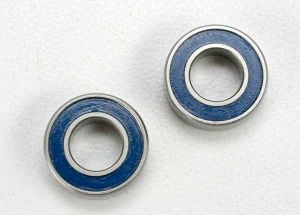 5117 Ball bearings, blue rubber sealed (6x12x4mm