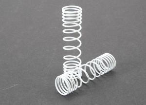 5858 Springs, rear (white) (progressive rate) (2)