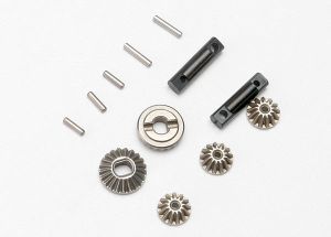 7082 Gear set, differential (output gears (2)/ spider gears (3))/
