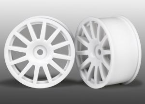 7571 Wheels, 12-spoke (white)