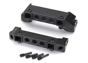 8237 Bumper mounts, front & rear/ sc