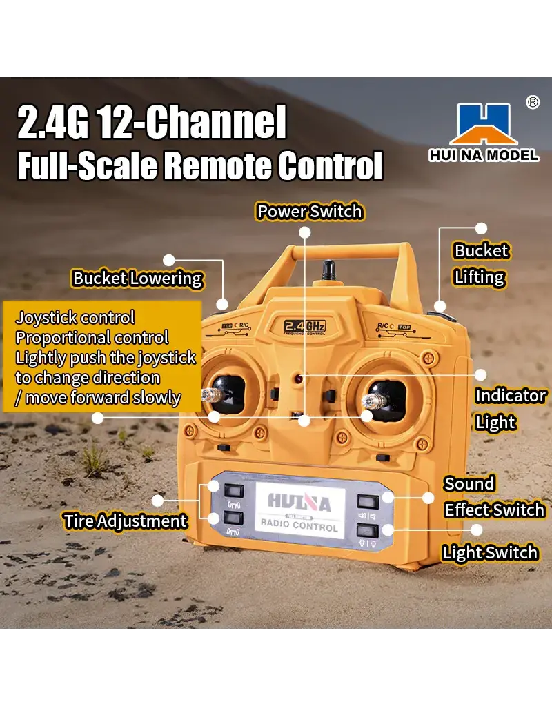 HUN11536    8X8 RC DUMP TRUCK        | The RC Shop at Dr Dans