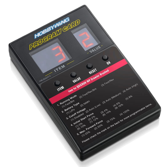 HWI30501003 PROGRAM CARD General All purpose  | The RC Shop at Dr Dans