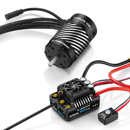 HWI38010606	Hobbywing MAX8 GS2 ESC + 4268SD 2500KV G2R Motor (3-6S) Combo