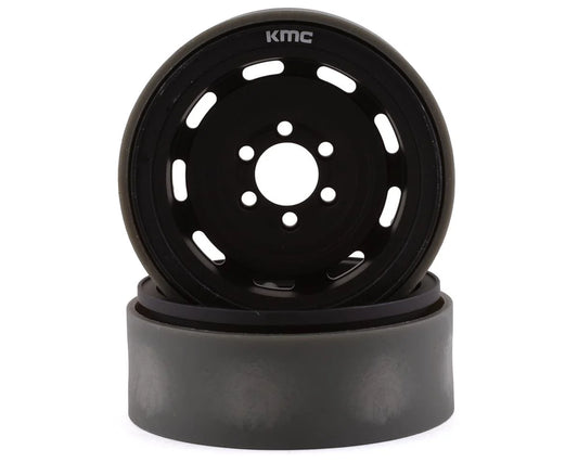 INCIRC00240 Incision KMC XD720 Roswell 1.9" Beadlock Wheels (Black) (2)