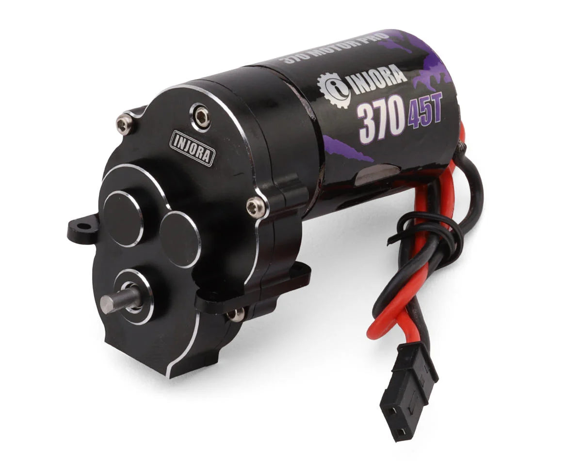 INJ4M-98BK    Injora 370 Brushed Motor w/Aluminum Transmission for Traxxas TRX-4M      | The RC Shop at Dr Dans