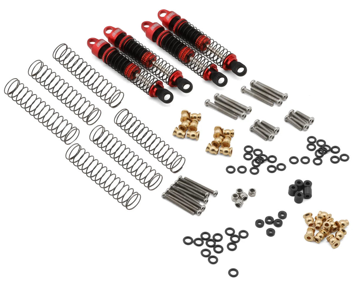 INJASC18-  Injora Ascent18/Venture 18 Long Travel 59mm Aluminum Oil-Filled Shocks  (4)   | The RC Shop AT Dr Dans