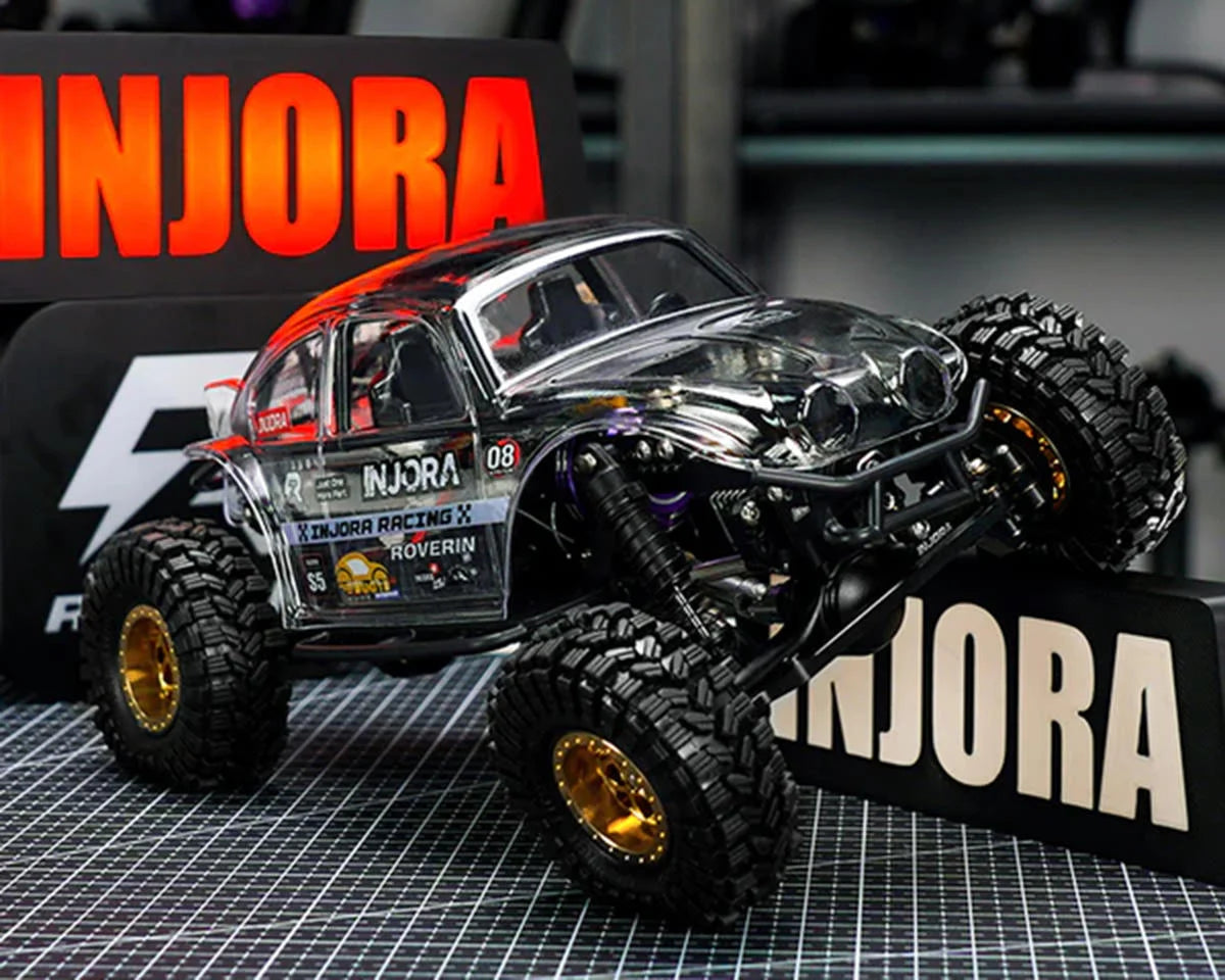 INJBUG18-CL   Injora BUG18 Crawler Body Set for Traxxas® TRX-4M™ (Clear) (155mm Wheelbase) (Use with 4M-89 & 4M-111 Universal Chassis)     | The RC Shop at Dr Dans