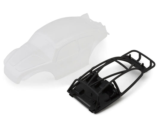 INJORA BUG24 Clear Body w/ Interior & Roll Cage for 1/24 Axial SCX24 – INJBUG24-CL