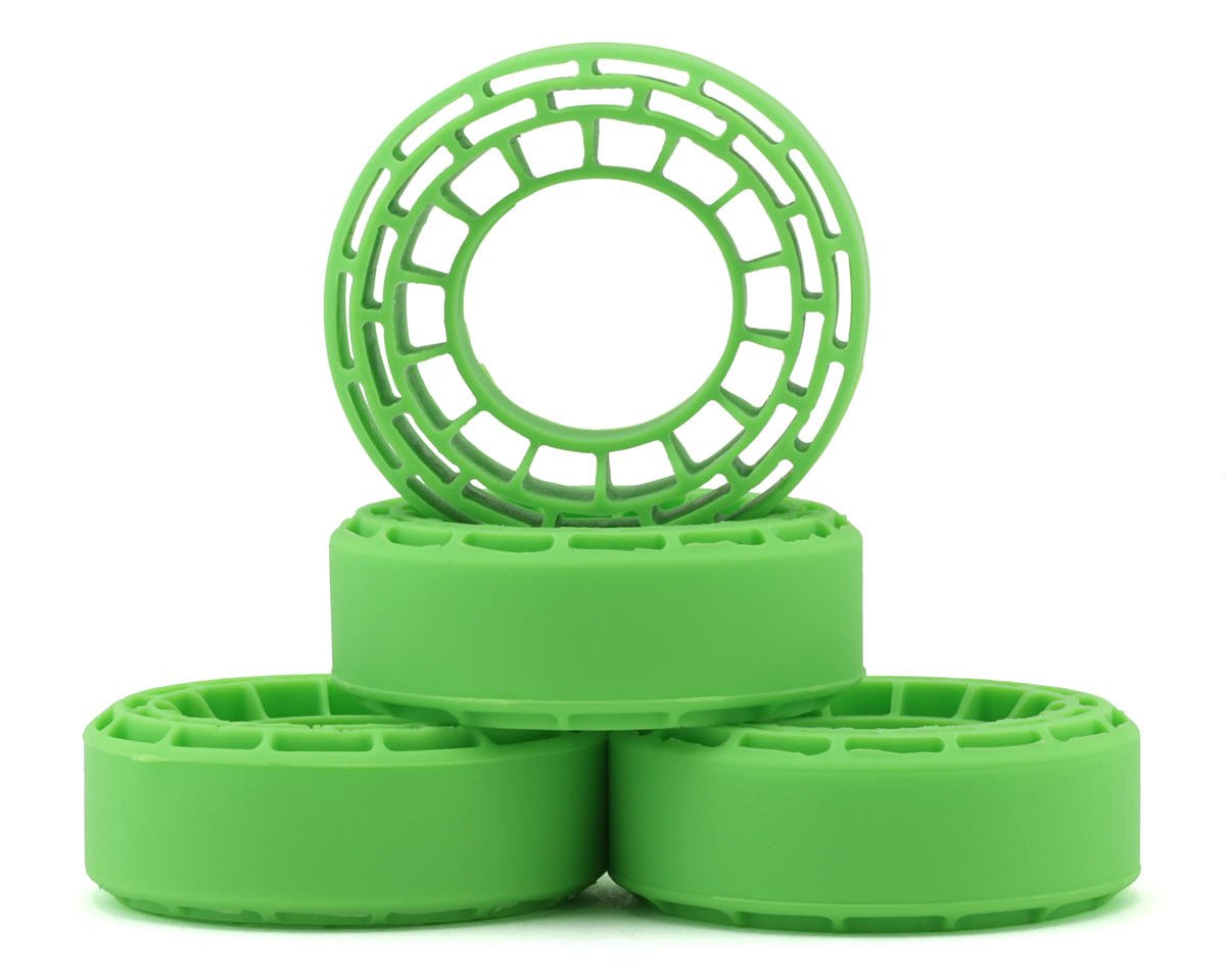 INJDGT-1056GN Injora 1.0" Micro Crawler Tires Silicone Rubber Inserts (56-58mm) (Soft)