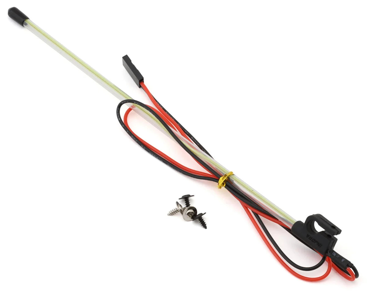 INJL46-    Injora 1/10 Rock Crawler Scale LED Light Whip (195mm) (Side/Cage Mount)    | The RC Shop at Dr Dans