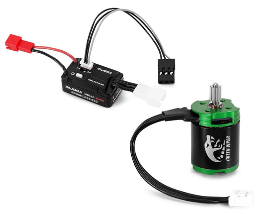 INJMBL32-NANO-INM21   Injora Axial SCX30 MBL32-NANO ESC & 1621 Green Viper Brushless Combo (3600kV)   | The RC Shop at Dr Dans