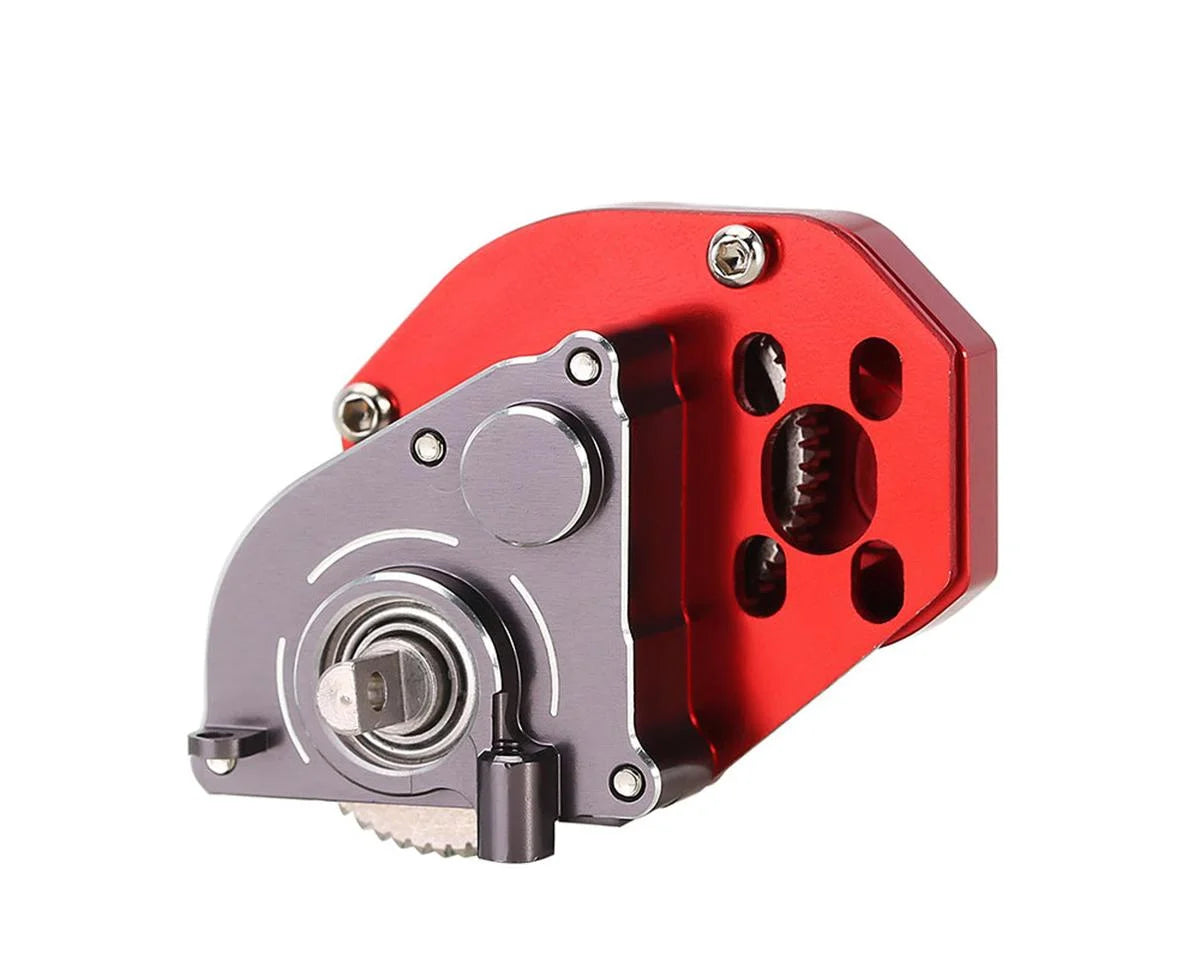INJORA CNC Aluminum Complete Transmission Gearbox for Axial SCX24 / AX24 – SCX24-130