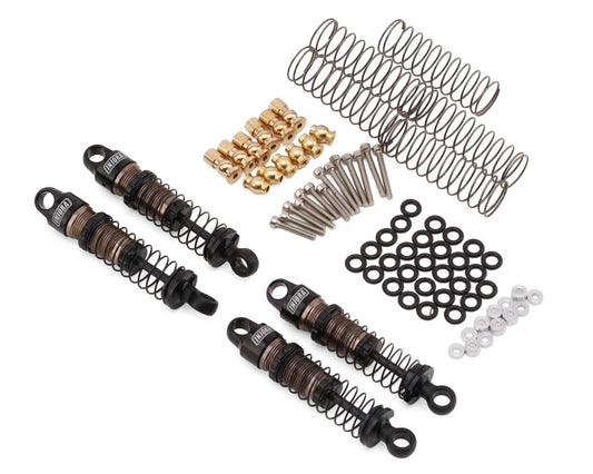 INJSCX24-179BK      Injora Aluminum 40mm Threaded Big Bore Oil-Filled Shocks (4) (SCX24/FCX24M)    | The RC Shop at Dr Dans