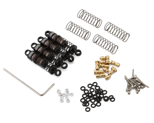 INJSCX24-198BK   Injora Aluminum 36mm Threaded Big Bore Oil-Filled Shocks (4) (SCX24/FCX24M)   | The RC Shop at Dr Dans