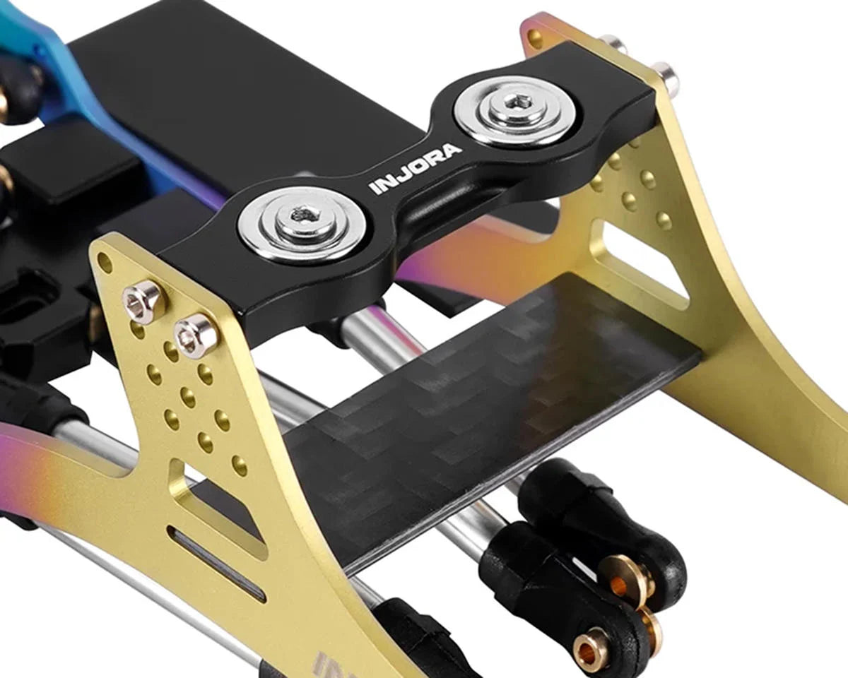 INJSCX24-199      Injora Axial SCX24 Titanium LCG Comp 1/24 Crawler Chassis Kit (Rainbow) (132mm Wheelbase)       | The RC Shop at Dr Dans