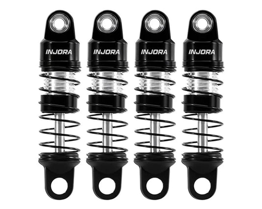 INJORA 23mm Aluminum Oil Shocks for Axial SCX30 (4) – INJSCX30-07BS