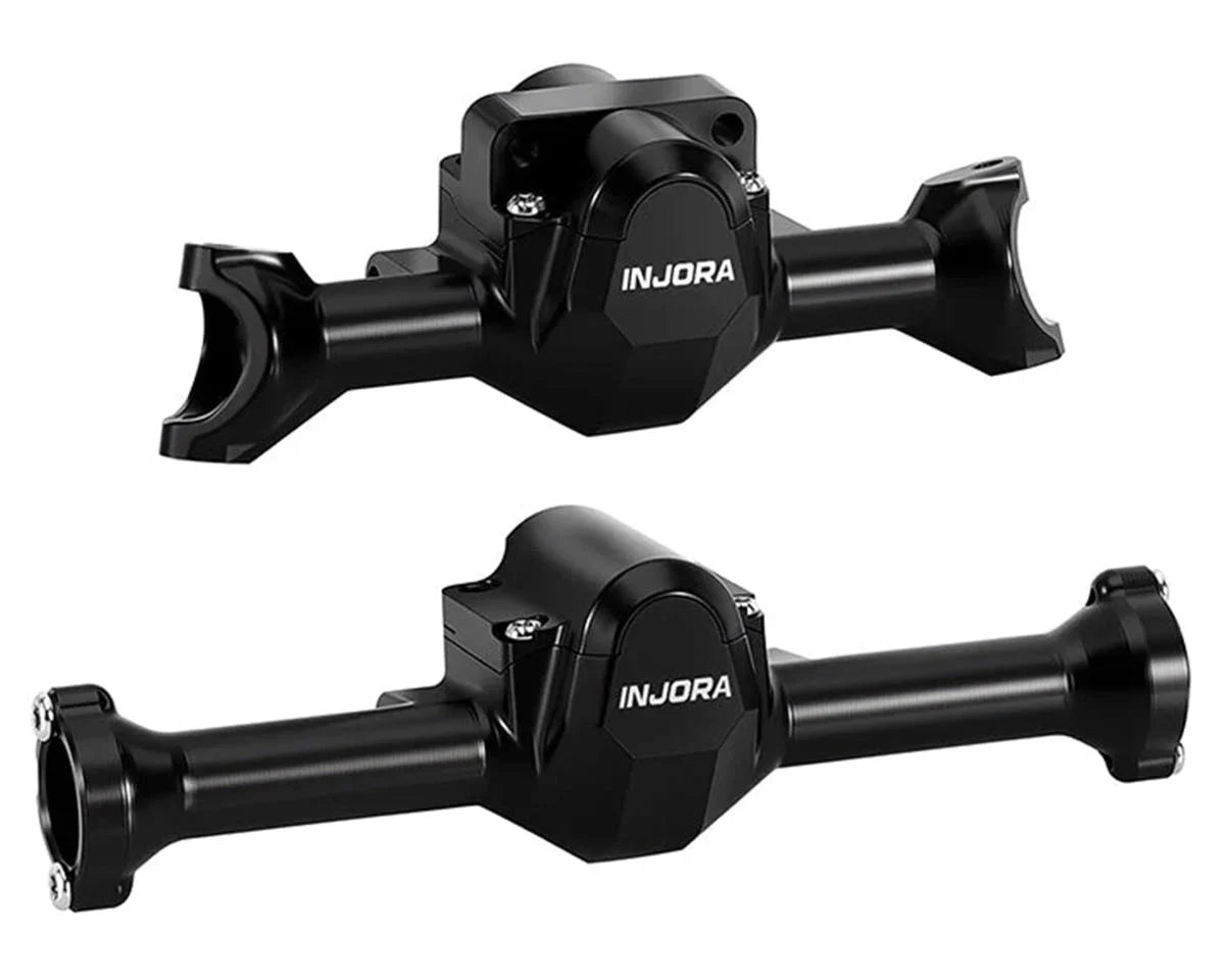 INJSCX30-10BK   Injora Axial SCX30 Aluminum Front & Rear Axle Housings Set (Black)    | The RC Shop at Dr Dans