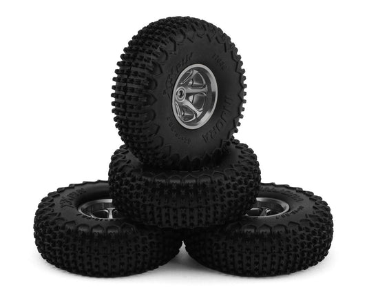 INJORA W7502 0.75" Aluminum Wheels & 44mm XHX Tires Titanium – Ascent-32