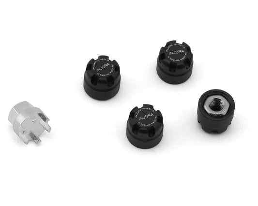 INJWH-28  Injora 2.5mm Aluminum Wheel Cap Lock Nuts | The RC Shop at Dr Dans