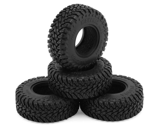 INJYQT-1026   Injora 1.0" Maverix M/T Micro Rock Crawler Tires (4) (52mm OD) (S5) w/Foam Inserts    | The RC Shop at Dr Dans