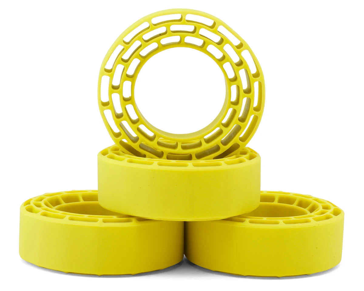 INJYQT-1319-1370YE     Injora 1.3" Swamp Claw M/T Micro Rock Crawler Tires Combo (4) (70mm OD) (S5) w/Super Soft Silicone Rubber Inserts    | The RC Shop at Dr Dans