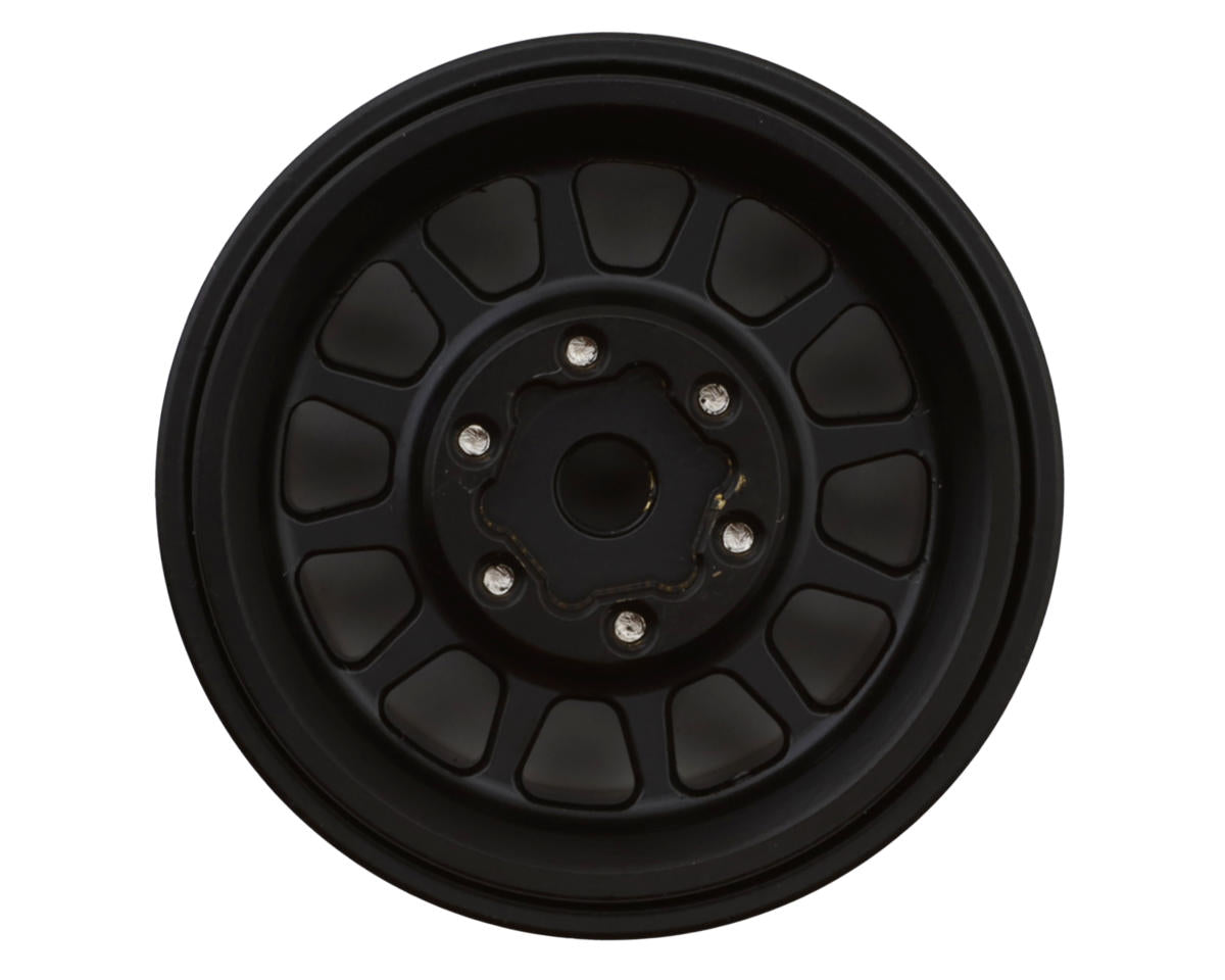 INJORA W1101 1.0 Plus Brass Beadlock Wheels Black -3.75mm – 4-Pack