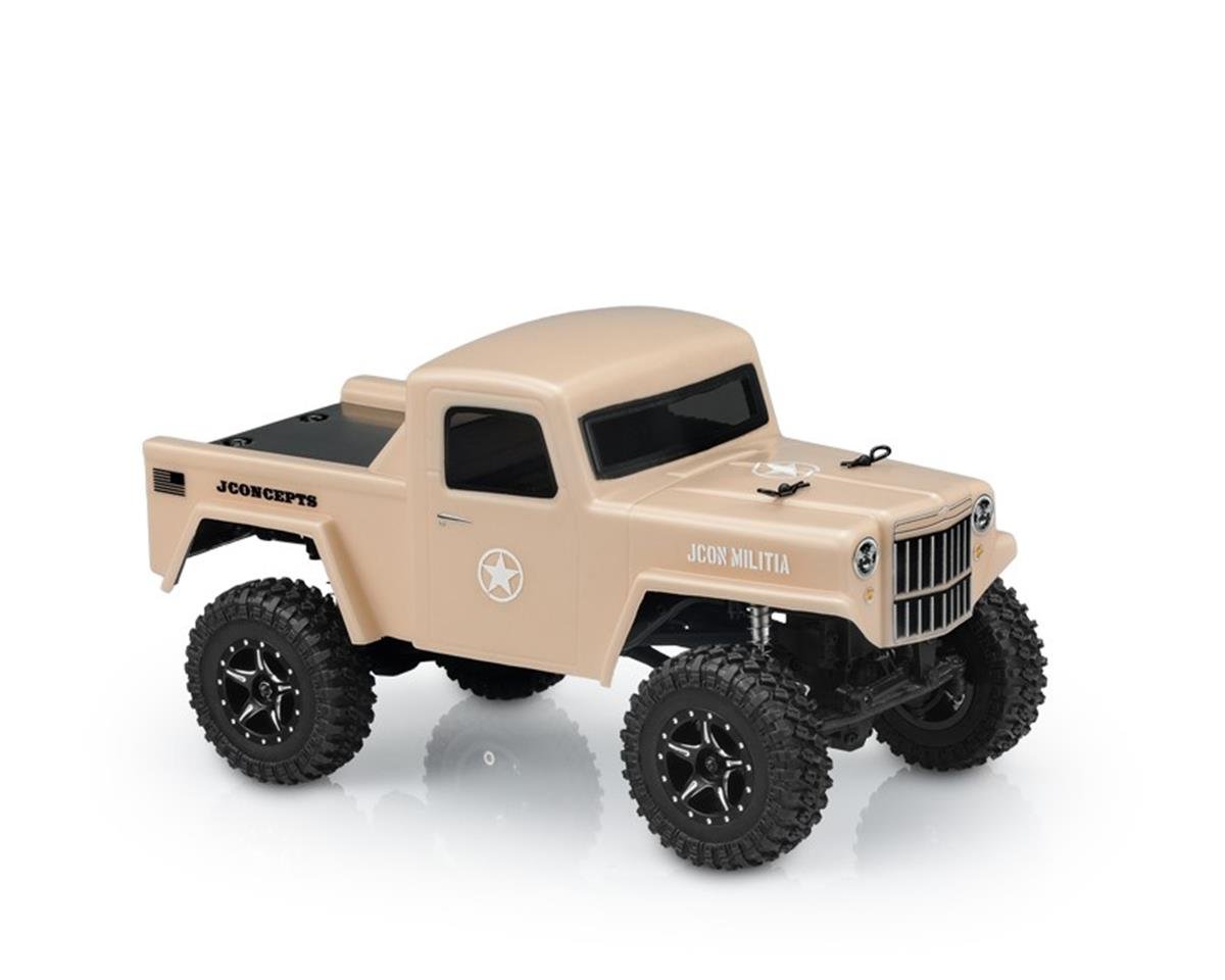 JCO0454    JConcepts Axial SCX24 JCI Creep Mini Crawler Body (Clear)