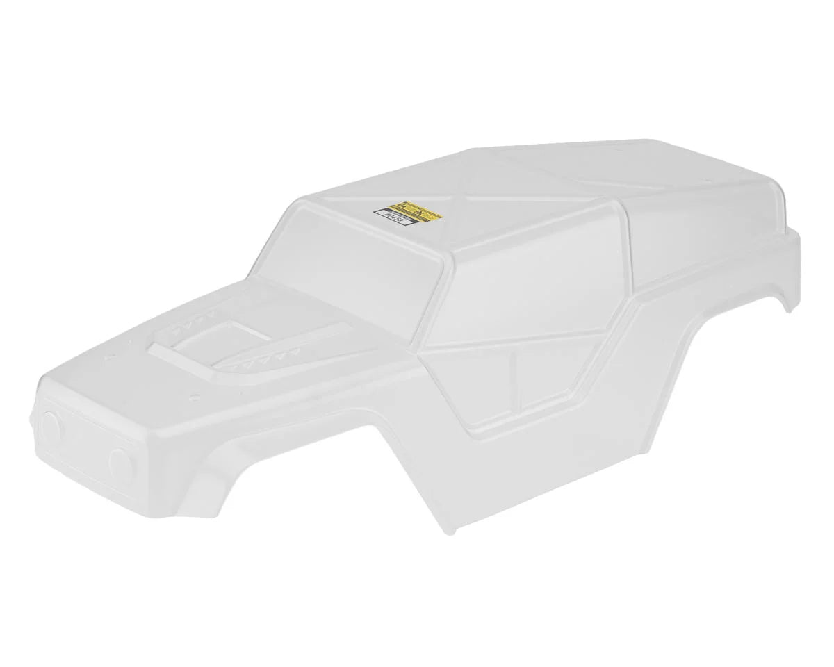 JCO0459    JConcepts End Game Safari Monster Truck Body for Traxxas® X-Maxx® (Clear) (Pre-Trimmed) w/Body Mount Set    | The RC Shop at Dr Dans