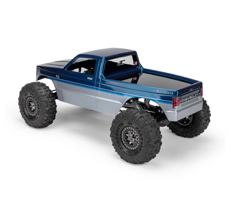 JCO0493	JCI Tucked, 1990 Chevy S10 Crawler Body, 12.3" Wheelbase, Traxxas TRX-4 Sport/Enduro/Axial/Vanquish
