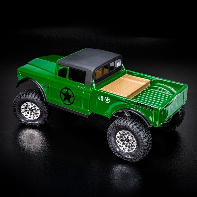 JCO0640  JCI M117 Lloyd 2, Low-Profile/Bobbed, 12.3" WB Body, Fits Traxxas TRX-4 Sport, Enduro, Axial 12.3"