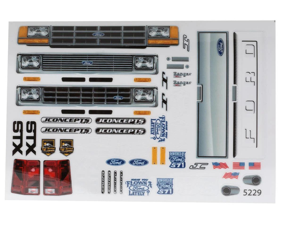 JConcepts 1992 Ford Ranger Extended Cab Body for SCX24 6.1" | JCO0654
