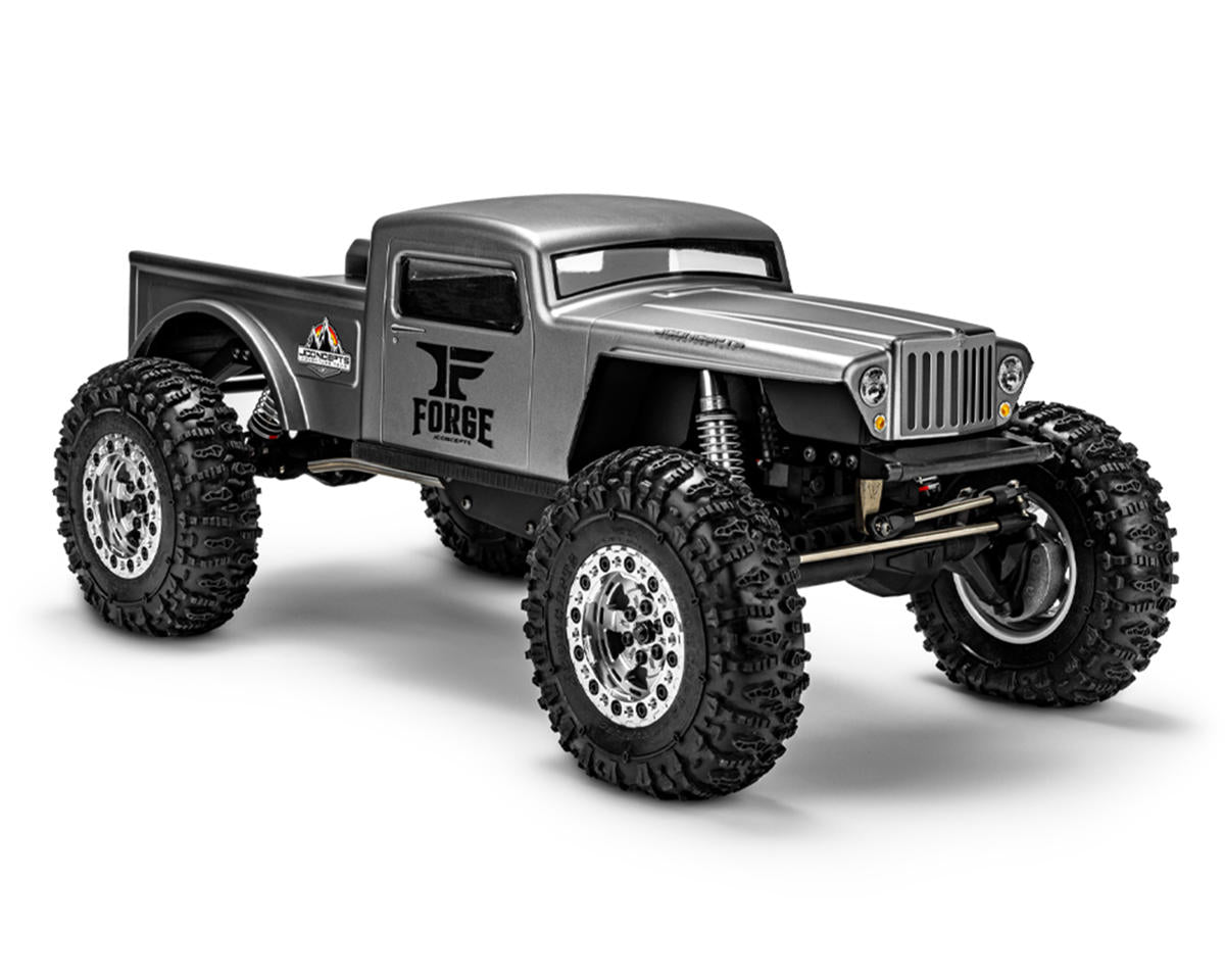 JCO0666    The Forge 1/10 Rock Crawler Pre-Trimmed Body (12.3") (Clear)    | The RC Shop at Dr Dans