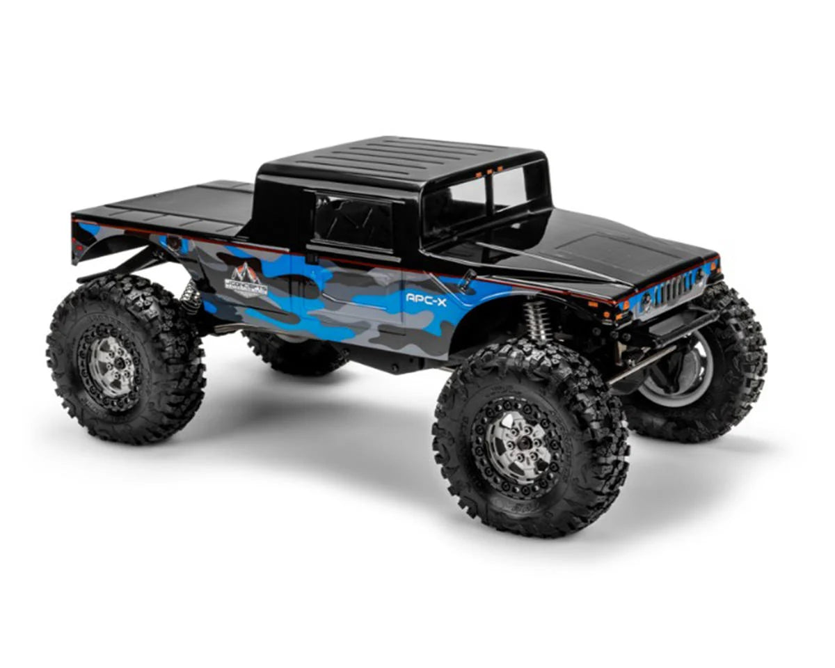 JCO0713    JConcepts APC-X 1/10 Rock Crawler Pre-Trimmed Body (Clear) (12.3")     | The RC Shop at Dr Dans