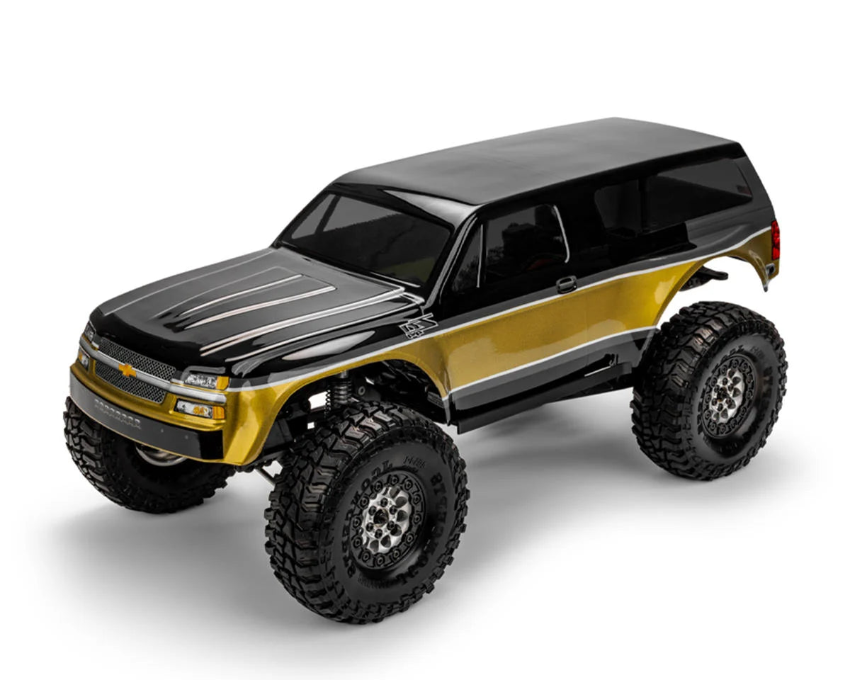 JCO0728   JConcepts 2003 Chevy K5 Blazer Pre-Runner 1/10 Rock Crawler Body (Clear) (12.3")       | The RC Shop at Dr Dans