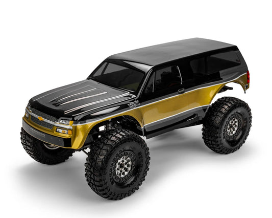 JCO0728   JConcepts 2003 Chevy K5 Blazer Pre-Runner 1/10 Rock Crawler Body (Clear) (12.3")       | The RC Shop at Dr Dans