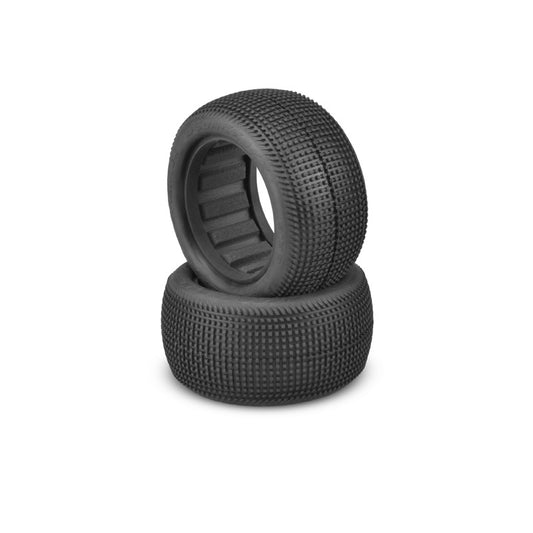 JCO3133-02 JConcepts Sprinter 2.2" Rear Buggy Dirt Oval Tires (2) (Green)