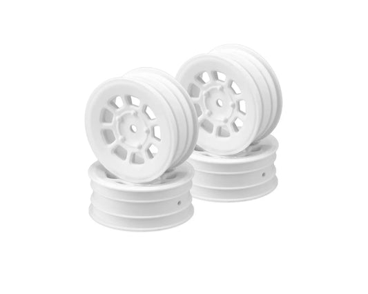 JCO3397W	9 Shot 2.2" Front Wheel, White, Fits B6.4, YZ2, XB2, LD2, 4pcs   | The RC Shop at Dr Dans