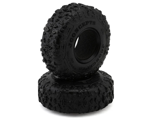 JCO4112-02   JConcepts Megalithic 2.2" All Terrain Rock Crawler Tires (2) (OD - 5.25”) (Green) w/Foam Inserts  | The Rc Shop at DrDans