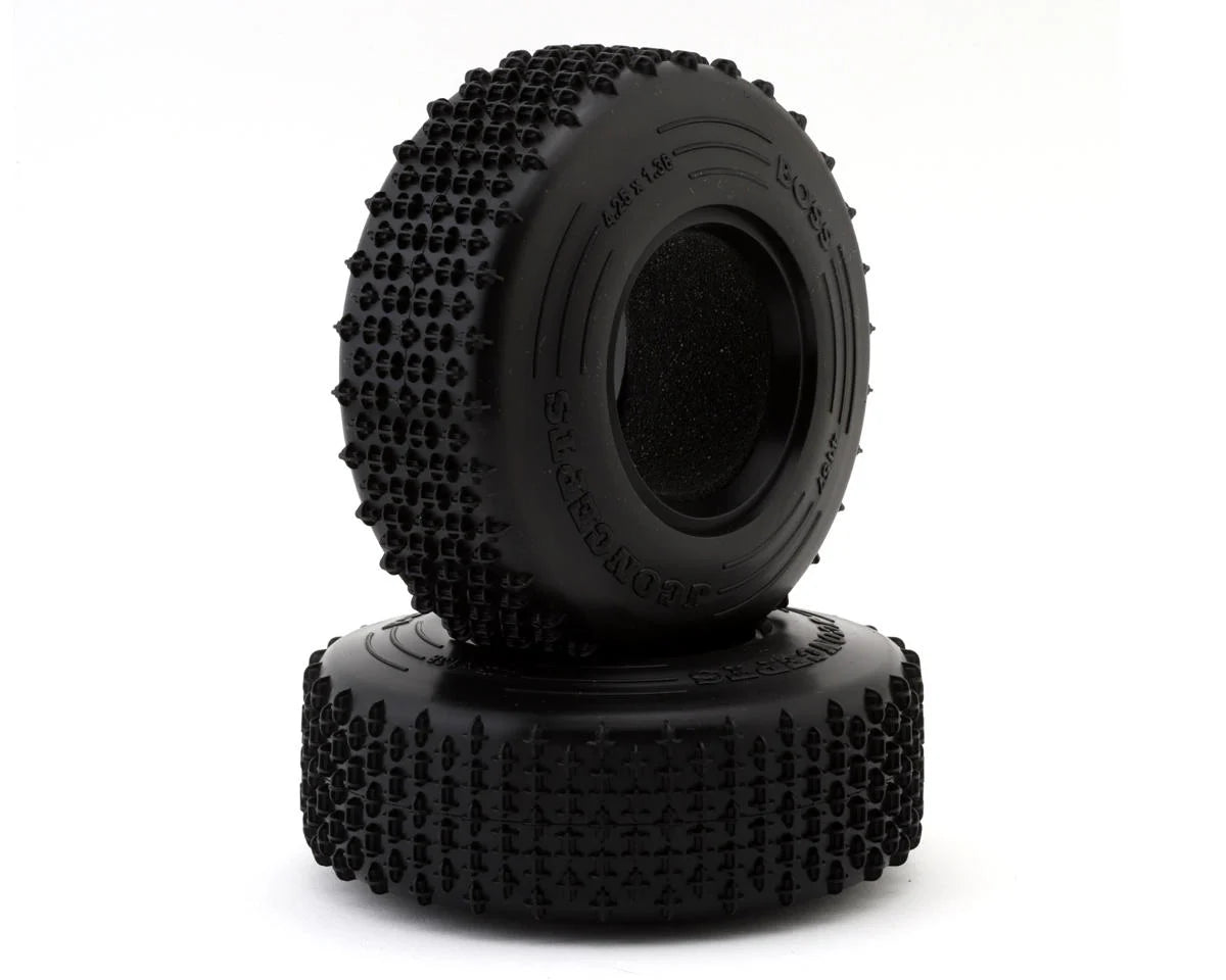 JCO4157-02    JConcepts Boss 1.9" 1.9" All Terrain Comp Rock Crawler Tires (2) (4.25” OD) (Green)   | The RC Shop at Dr Dans