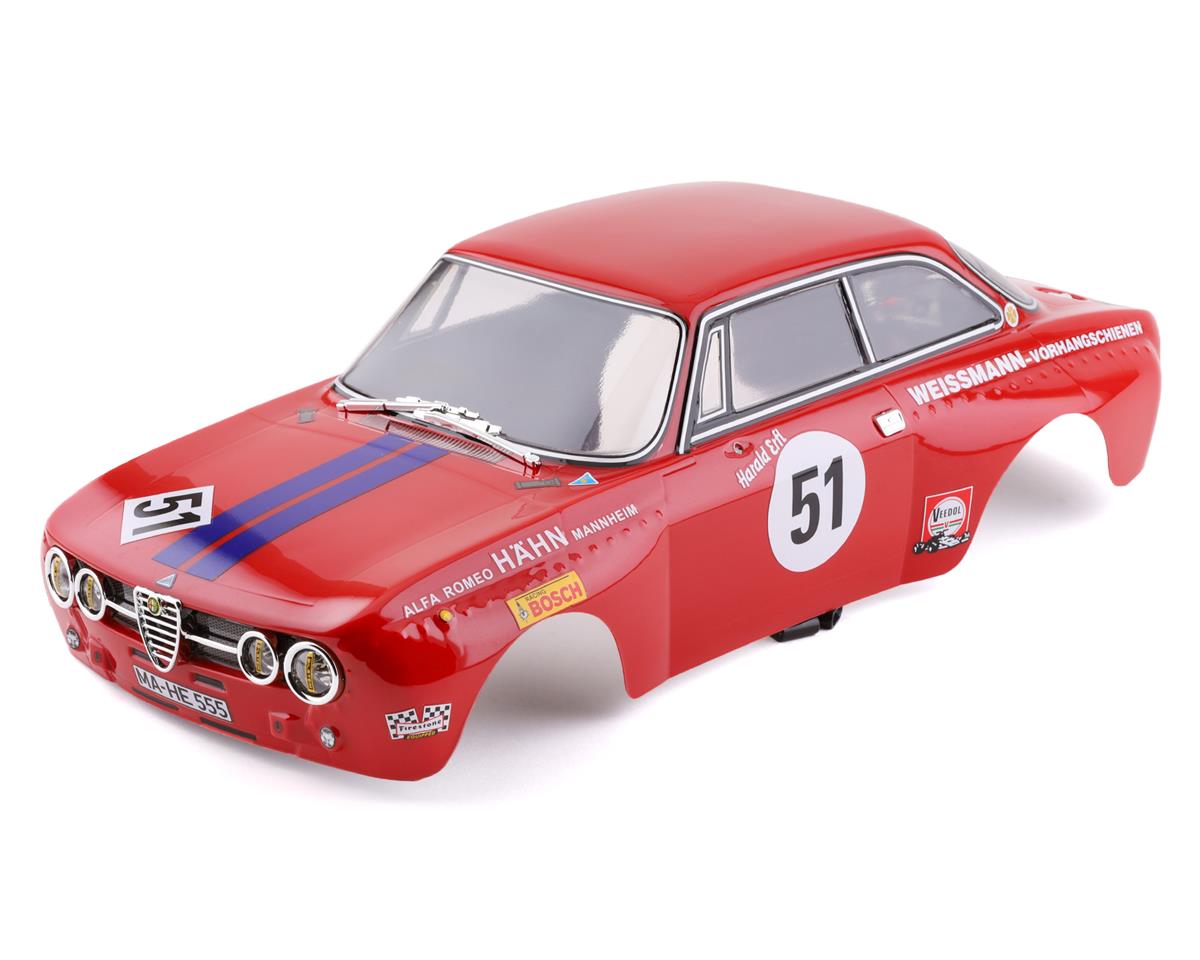KLR-48251   Killerbody Alfa Romeo 2000 GTAm Pre-Painted 1/10 Touring Car Body (Red)