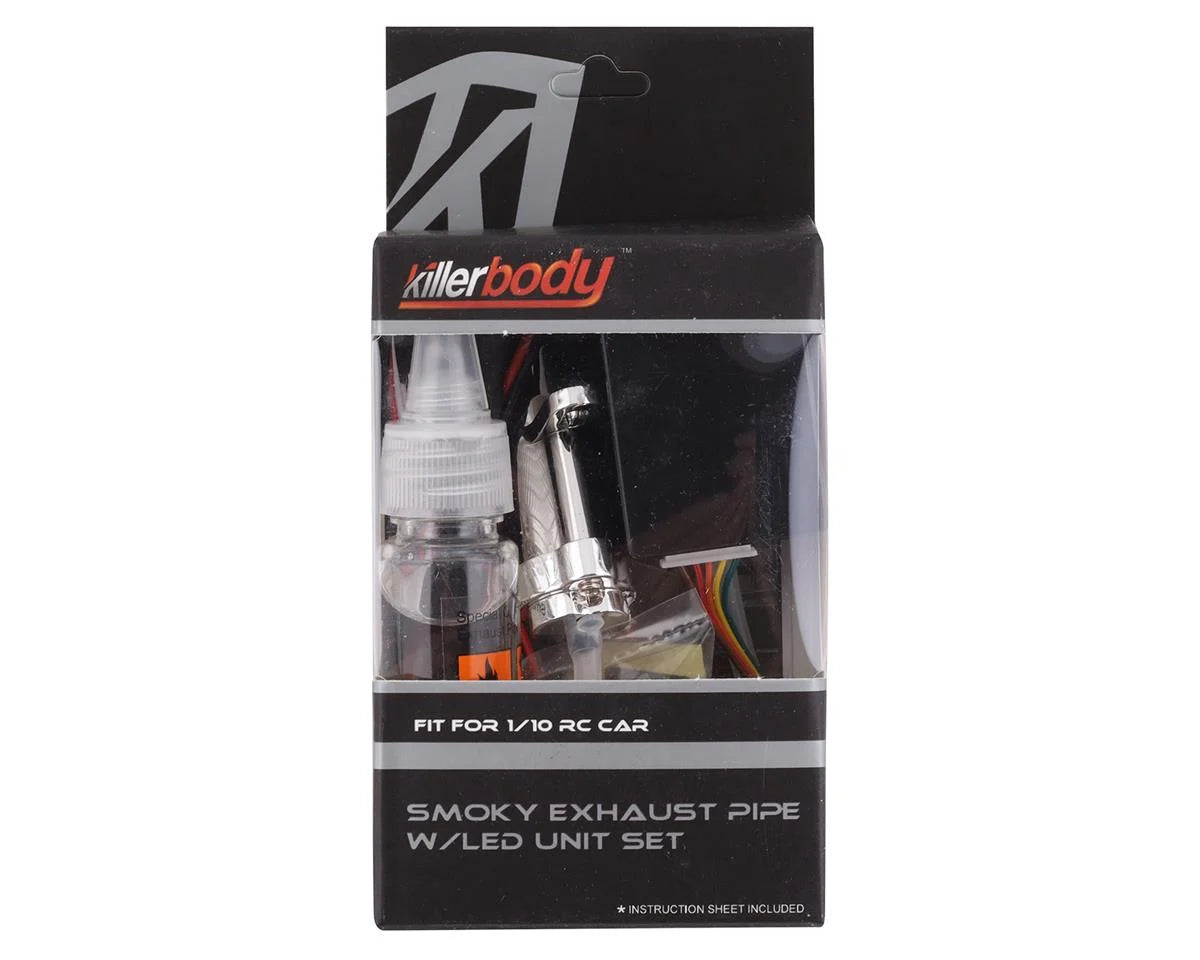 KLR-48507 Killerbody Smokey Exhaust Pipe w/LED Unit