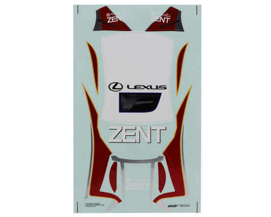 KLR-48769   Killerbody Zent Cerumo Lexus RC F 1/10 Decal Sheet