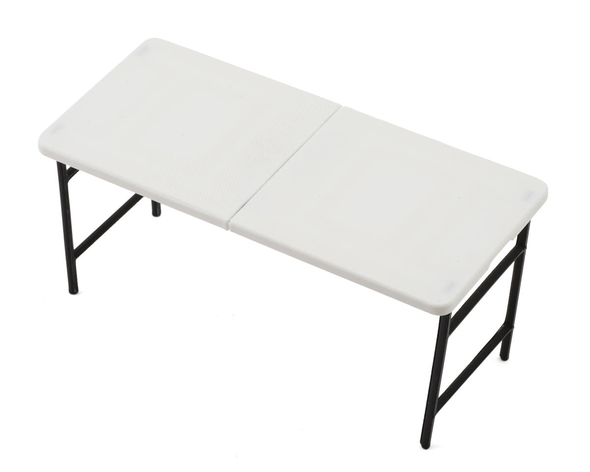 KNI415   Knight Customs 1/10 Folding Camping Table (White) (PLA Tough+)    | The RC Shop at Dr Dans
