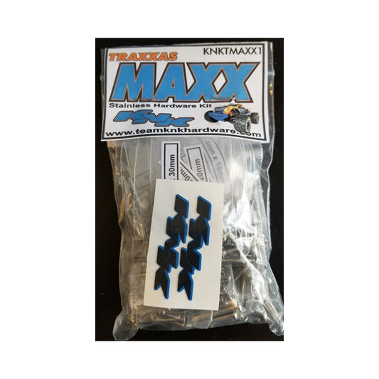 KNKTMAXX1     Stainless Hardware Kit for Traxxas Maxx     | The RC Shop at Dr Dans